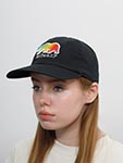 Бейсболка AMERICAN NEEDLE арт. 44860B-CALI California Prism Slouch (черный)